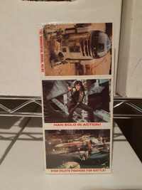 Vintage 1980 Empire Strikes Back Burger King Cards Uncut Sealed