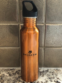 Stainless Steel Water Bottle with Saugeen Golf Club Label