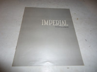 1980 CHRYSLER IMPERIAL SALES BROCHURE. SEE MY OTHER LISTINGS!