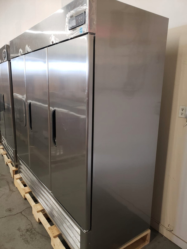 Commercial 81" Triple Solid Door Stainless Steel Freezer in Other Business & Industrial in City of Toronto - Image 3