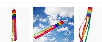 WIND SOCKS PRIDE Rainbow NEW - $10 (Yonge & College), View more