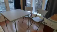 Heavy Duty Folding Table & 2 Chairs