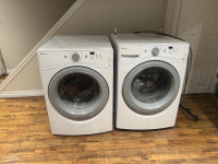 AMANA stackable washer & dryer