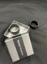 2 Tunsten Carbide Men's Ring (size 10) 
