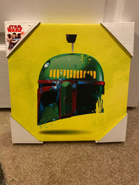 Star Wars Boba Fett Canvas Print