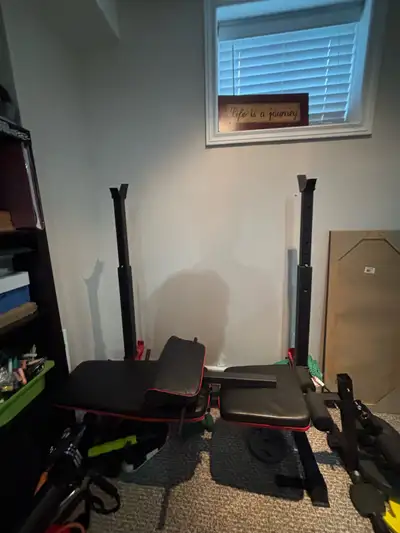 Bench rack and bench, View more