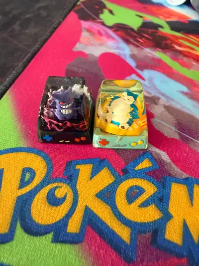 S-Craft artisan pokemon keycaps Gengar + Snorlax, View more