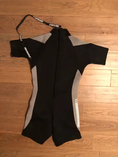 First off, I don’t know anything about wet suits. I bought these when the kids were little, but we n...
