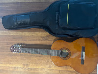 Yamaha guitar with CAHAYA guitar bag