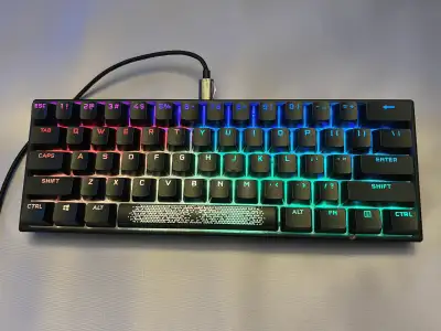 Gaming Keyboard K65 RGB MINI 60% Mechanical Gaming, View more