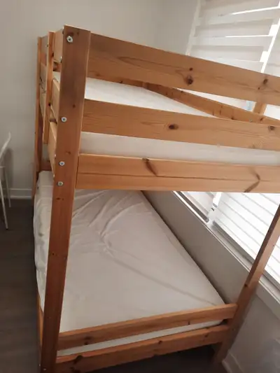 Bunk bed & mattress $100, View more