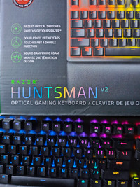 Razer Huntsman v2 Optical Gaming Mechanical Keyboard RGB