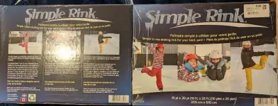 (2) Simple Rinks 10x20 Skating Rinks, View more