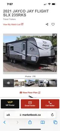 2021 Jayco couples trailer. 25ft and 1/2 ton towable 