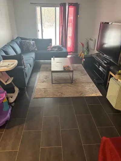 Appartement à louer Cowansville Grand 5 1/2 Entièrement rénové Non fumeur Non meublé 1er étage Stati...