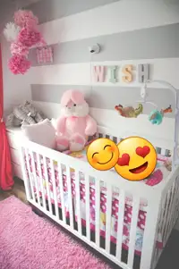 Baby Crib, adjustable 