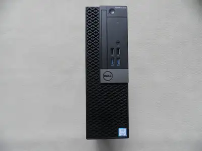 Dell OptiPlex 3046 SFF Desktop: Intel Core i3-6100 CPU at 3.7 G, 8.0 GB Ram, 500 GB hard drive, VGA,...