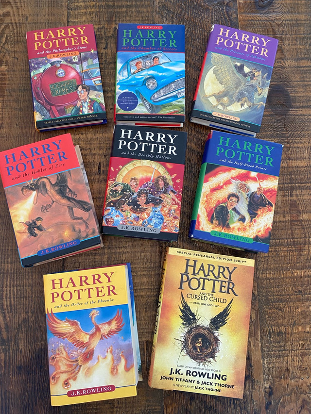 Harry Potter full series hardcover  dans Livres jeunesse et ados  à Région de Mississauga/Peel