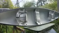 Pelican Explorer Deluxe 2-Person Canoe w/2 Folding Seats