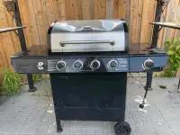 Propane BBQ Grill 4 Burner + Side Burner