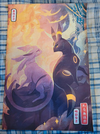 Pokemon fabric cloth posters 24x16"