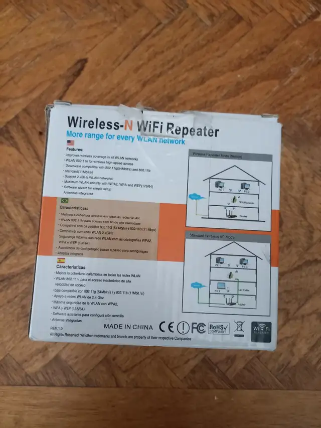 Wireless wifi repeater in Cables & Connectors in Cambridge - Image 3
