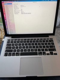 Mac Pro 13 inch  early 2015 