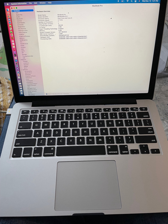 Mac Pro 13 inch  early 2015  in Laptops in Cambridge
