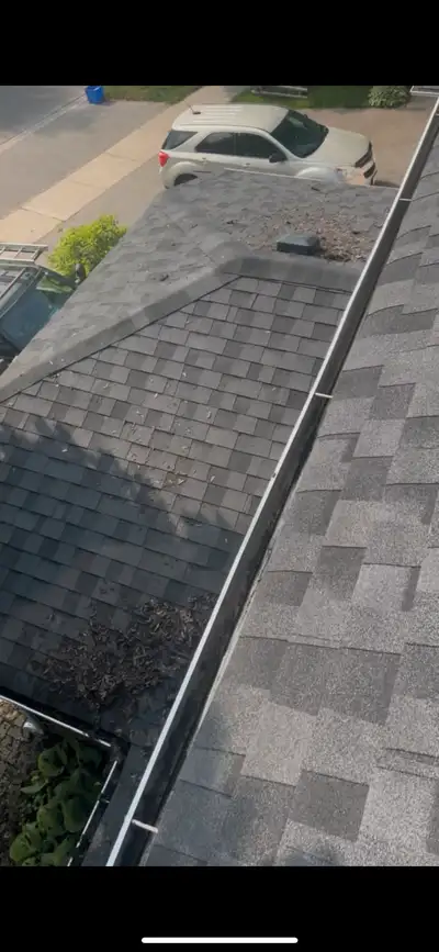 Need your gutters cleaned eavestrough replaced, gutter guards, roofing repairs, roofing replace or a...