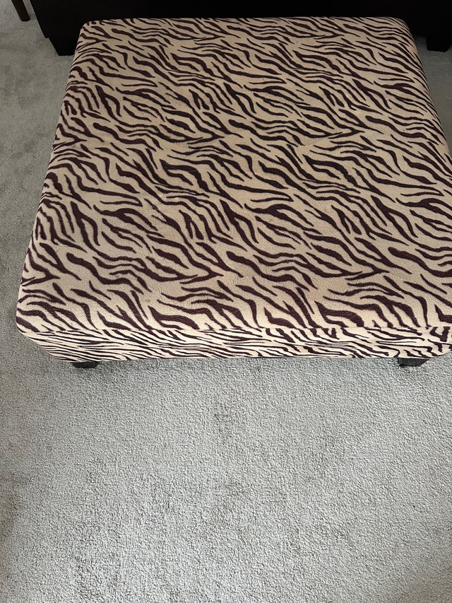 MOVING SALE - Printed Ottoman  in Coffee Tables in Barrie