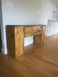 Console table, wood bench, coffee table, TV stand