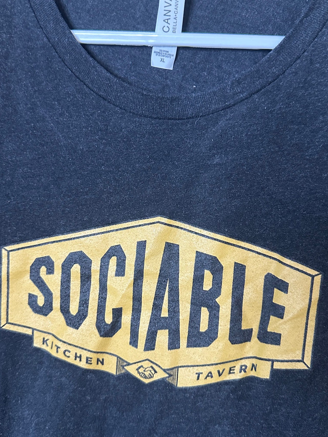 Sociable Kitchen Tavern T-shirt  in Women's - Tops & Outerwear in Brantford - Image 2
