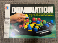 Domination Board Game 1982 Milton Bradley Rare Complete