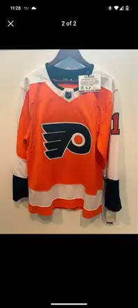 Signed Philadelphia Flyers Bernie Parent Jersey