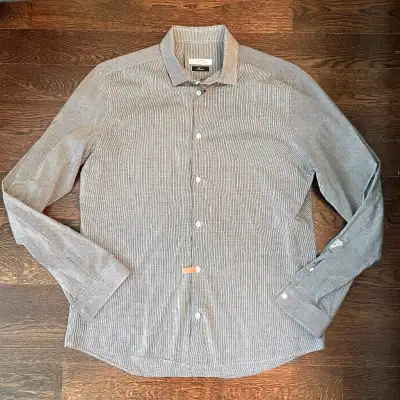 Versace Collection Cotton Dress Shirt Black/White Sz 42 185/95-M, View more