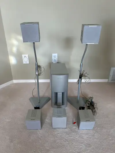 Tested Sony SS-TS502  5.1 Speakers System in great shape, View more