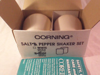 Corning Corelle Coordinates salt and pepper shakers