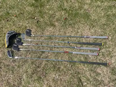 Set of Golf Pride Callaway Golf Clubs, View more