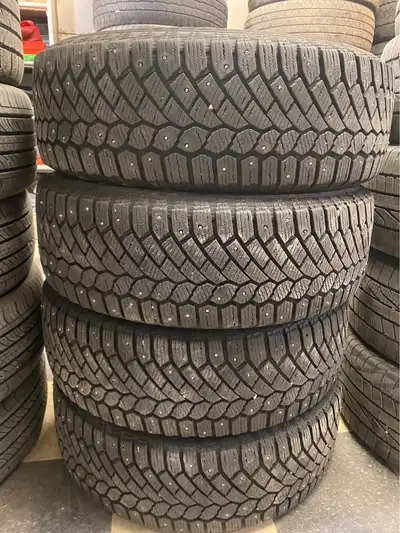 Selling a studded set of winter tires In new condition Asking 440 2049997337