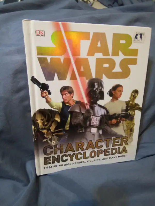2-STAR WARS ENCYCLOPEDIA OF CHARACTERS in Children & Young Adult in Winnipeg - Image 2