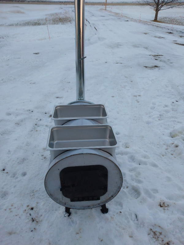 OUT OF SEASON SALE - Barrel Stove Maple Syrup Evaporator in BBQs & Outdoor Cooking in Mississauga / Peel Region - Image 4