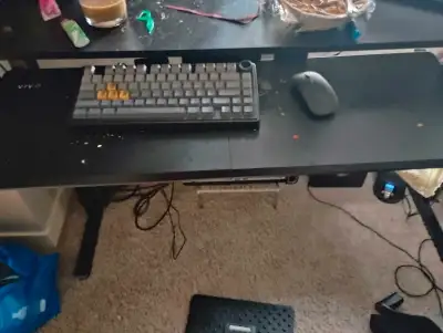 clamp on keyboard tray 2 available, View more