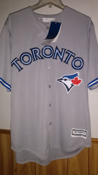 Blue Jays Away Jersey and Hat   New with tags never worn