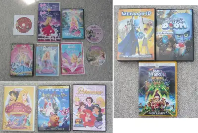 Barbie, Disney Princess, or Megamind & Jimmy Neutron on DVD, View more