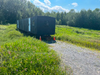 Office Trailer 10' wide by 50' long with 2 5/16" tongue hitch