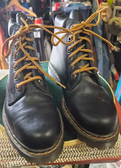 Dr. Martens Leather Boots, View more