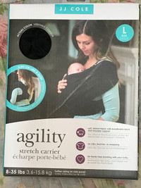 JJ Cole Agility baby carrier 8-35 LBS  Large (Ladies 14-16)
