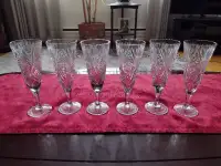 Crystal Liquor Glasses