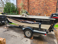 2006, 16 ft SmokerCraft for sale. $18,500.00 OBO