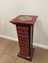 India Cabinet Hand painted $160 
